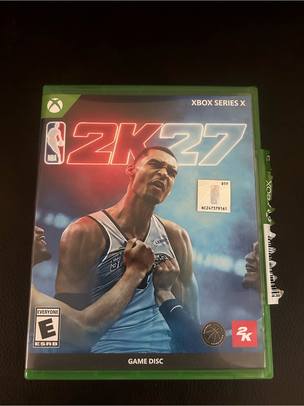 Microsoft Xbox Series X - NBA 2K27 Blue Cover
